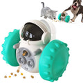 Popular Balance Swing Car Dog Leaky Food Feeding Toys - Blue