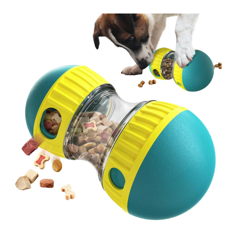 Interactive Dog Puzzle Feeder - Transparent